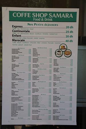 Coffee Shop Samara Food and Drinks