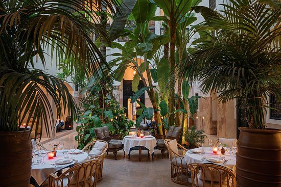 La Table Du Riad at 72 Riad Living
