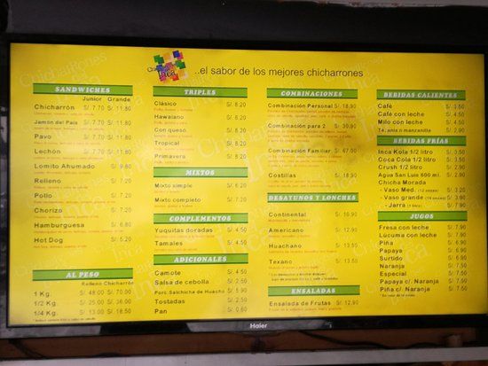 Chicharrones del Inca